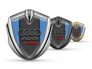 Audi Emblema Silicone Badge Stile Limitato Look Elegante